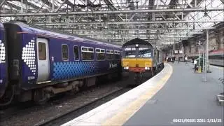 Network Rail Snow Train at Greenfaulds & Glasgow Central: 2/11/15