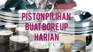 piston pilihan untuk bore up harian// piston vario 125KWN