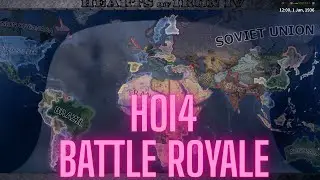 BATTLE ROYALE - THE HEGEMONY WAR /  HOI4 TIMELAPSE