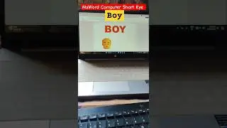 Boy | #ytshorts | #computershorttricks #latestvideo #topvideos #mrunick