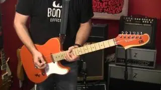 Pure Salem Guitars BETTE model demo with Pro Junior & Tech 21 FlyRig
