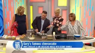 White Chocolate & Lime Cheesecake w/ Gary Mehigan | Studio 10