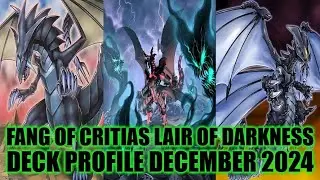 ПРОФИЛЬ КОЛОДЫ FANG OF CRITIAS LAIR OF DARKNESS (ДЕКАБРЬ 2024 ГОДА) Ю-ГИ-О!