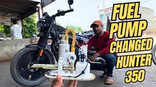 Finally - RE HUNTER 350 FUEL PUMP CHANGED | AFTERMARKET | 144/365 ​⁠@BikeBone21