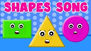 🌟🎶 Shapes Song For Toddlers | Learn Shapes Name | Nursery Rhymes & Kids Songs