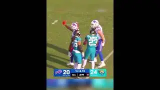 Bills versus Jaguars crazy 4th quarter ending #fypシ゚viral #nfl