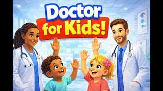 Types of Doctors for Kids. Fun Learning Song and Educational Video