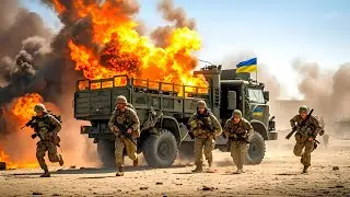 Ukrainian Trucks Full of Troops Ambushed by Russia - Then THIS Happened...