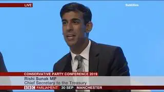 Conservative Party Conference - September 30, 2019