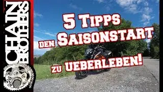 5 Tipps um den Motorrad Saisonstart 2018 zu &uuml;berleben! *motovlog
