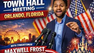 Maxwell Frost Orlando Town Hall &ndash; Jobs, Safety, Economy & Community Questions