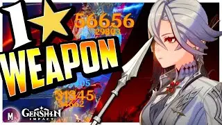 I Used A 1⭐ Weapon on Arlecchino in New 4.6 Abyss (It was insane)