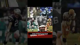 Multitalented NFL Players #nfl #history