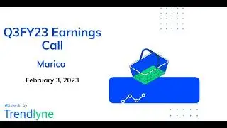 Marico Earnings Call for Q3FY23