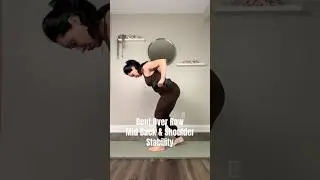 Bent-Over Dumbbell Row | Beginner Pull Upper-Back Strength, Postural Support & Shoulder Control