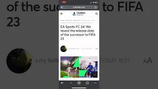 EA Sports FC Successor to FIFA 23 Release Date is Leaked! #EASportsFC