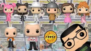Unboxing ASMR Funko Pop Vinyl Figure TV Show FRIENDS Wave 3 Set With Chase Gunther Holding Sign