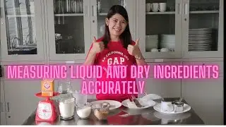 COOKERY 7  MEASURING LIQUID AND DRYS INGREDIENTS