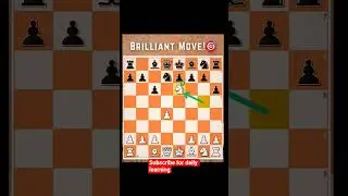 Brilliant Move #chess #chessgrandmaster #puzzle #chessplayer #chessgame #chessstrategy #games