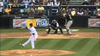 2012/08/22 Werner's MLB debut