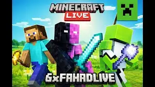 Minecraft OneBlock Survival 😱 Starting From ONE BLOCK! | 6xFahadLive