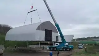 R80t D型ハウス移設工事
