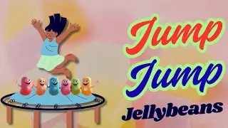 Jump jump jellybeans🪼kids jelly song 🎶Papala toons🤪cartoons for kids👶🏻🤓✨