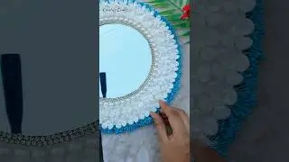 Diy Mirror Frame Wall Decor😍 #creativezainaz