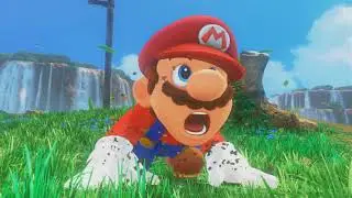 Playing Super Mario Odyssey Co Op with Mario and Cappy