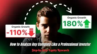 How to Analyze Any Company Like a Professional Investor | Step-by-Step Equity Research (Part 1)