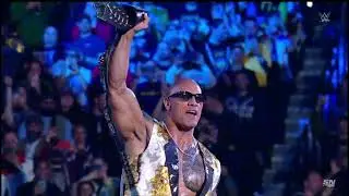 The Rock RAW April 9/2024 new theme song entrance