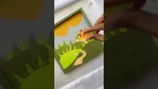 3D Paper Landscape Art | Easy Paper Craft | Craftycubs &hellip;&hellip;#papercraft #3dart #landscape