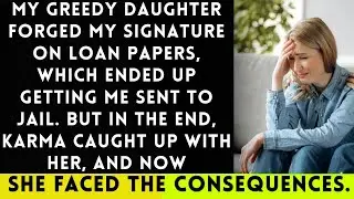 My GREEDY DAUGHTER FAKED My SIGNATURE On LOAN DOCUMENTS And GOT Me THROWN In JAIL...