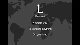 MacLinguist - a Pop-up Translator for macOS.