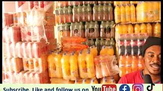 Ghana vlog, selling drink business