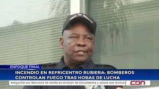Incendio en Refricentro Rubiera Bomberos controlan fuego tras horas de lucha