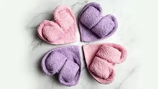 How to Make a Towel Heart ❤️ | Easy DIY Towel Folding