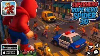 🦸&zwj;♂️ Superhero Rope Hero Spider 3D (Early Access) &ndash; Saving the City With CRAZY Powers! 💥🏙️
