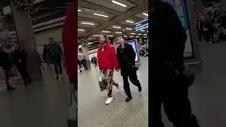 I was in St. Pancras, in London.