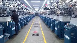 Lonati  socks machine #knitting #moderniostechnologijos #modernios #lonati #santoni #textileindustry