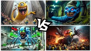 Lego Banana vs Smurf vs Sonic vs Lego Banana/ TILESHOP.EXE #283