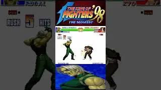 Kyo VS Omega Rugal Combo 100% (KoF '98) #kof98 #mbizarro