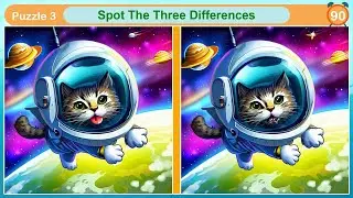 Spot the differences - Can you solve all the puzzles?
