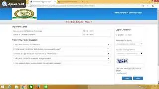 FCI Online Exam Call Letter ISSUED  - Phase - I 2019