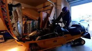 Snowmobile First Start &mdash; Finally Running After Tuning...HELP!