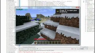 Coding a Minecraft client part 2 - Basic GUI