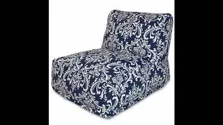 Elegant navy blue patio furniture design