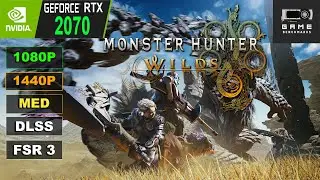 RTX 2070 | Обзор производительности Monster Hunter Wilds (полная версия), бенчмарк 1080P, 1440P, ...