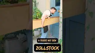 4 Tricks mit dem Zollstock/Gliederma&szlig;stab