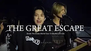 The Great Escape - Boys Like Girls (Xdinary Heroes Cover) fancam | 231120 BTB World Tour in MILAN